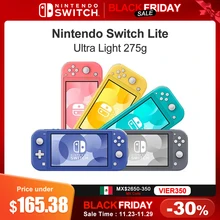 Nintendo Switch Lite Handheld Game Console 275g Lightweight and Portable Built in Joy Con Controller Multiple Color Option