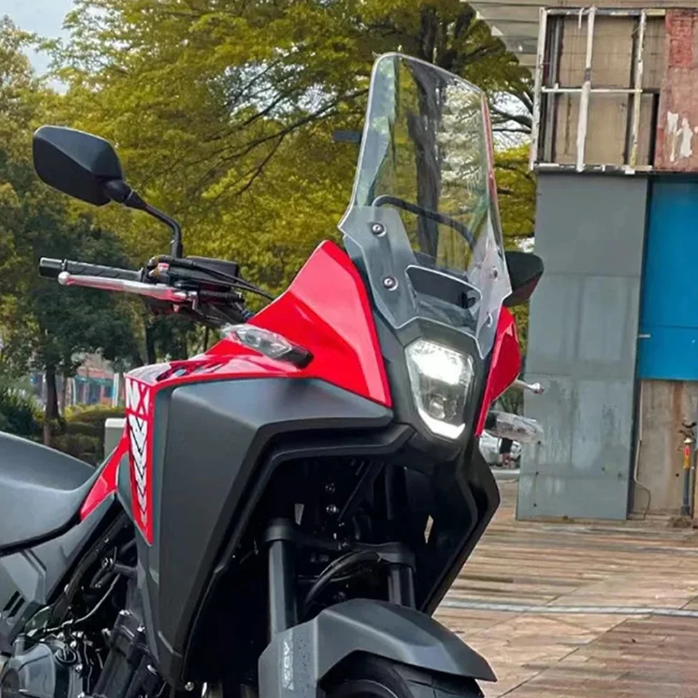 Увеличенное ветровое стекло NX500 для мотоцикла Honda NX400 2023 2024 NX 500 ветрозащитный