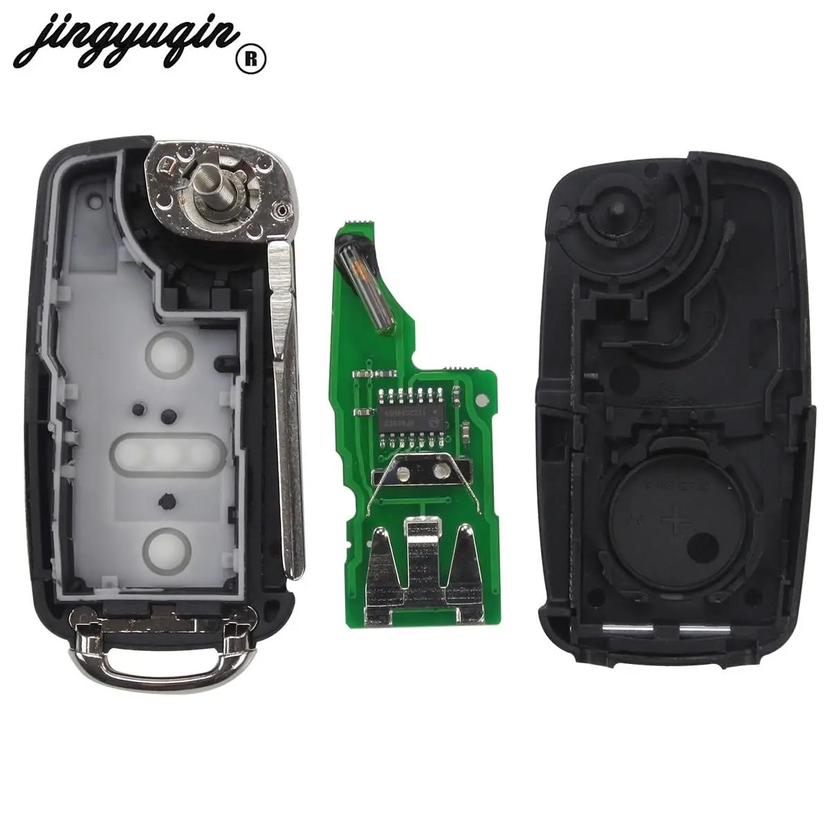 Jingyuqin дистанционный ключ от машины для VW Beetle Golf Jetta Polo Tiguan SCIROCCO 2009-2016