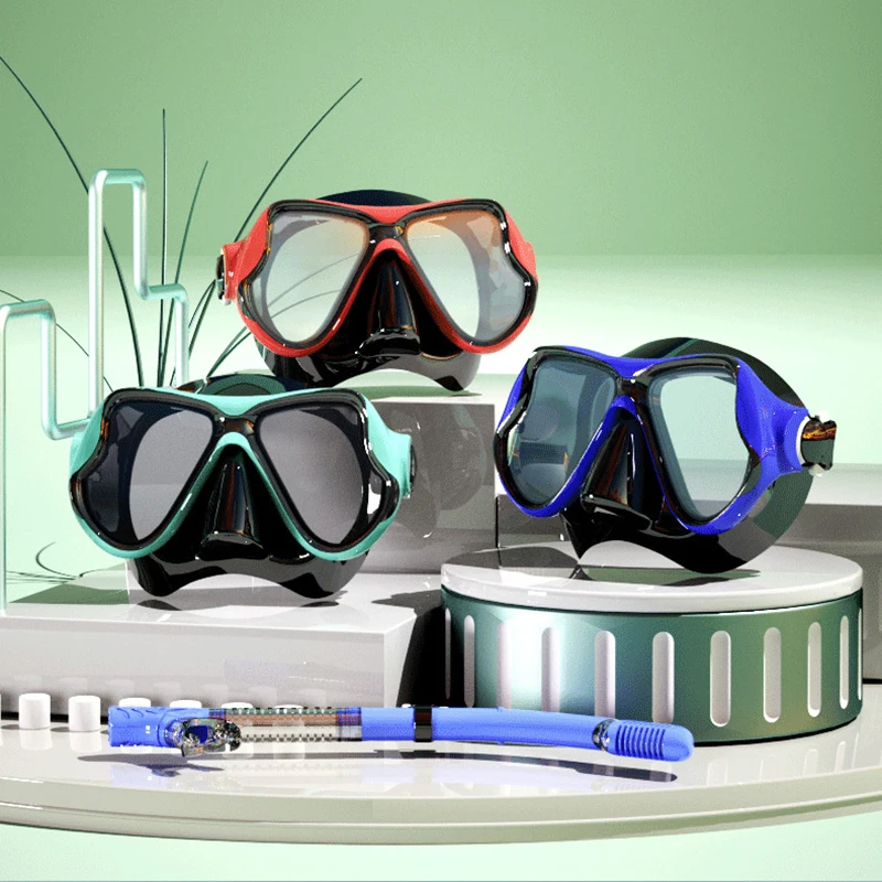 Профессиональные плавательные водонепроницаемые Мягкие силиконовые очки для