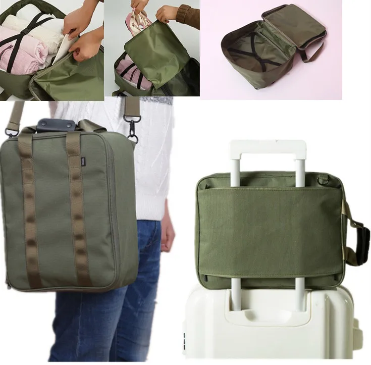 

Армейская Зеленая Дорожная сумка для мужчин и женщин, большая ручная сумка для выходных, деловых поездок, багажа на колесиках, чехол, одежда, новые спортивные сумки, сумка