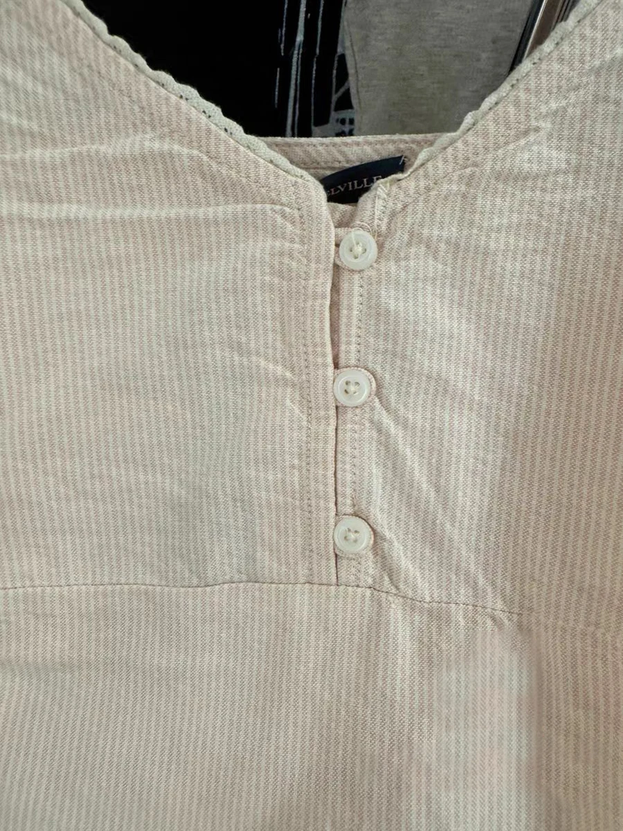 Майка женская в розовую полоску хлопок кружевная отделка v-образный вырез без