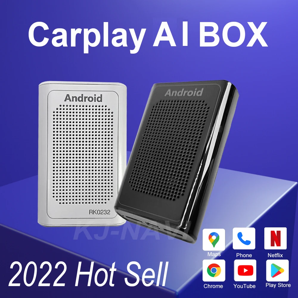 Qualcomn Snapdragon 665 для Carplay Ai Box Android 10 автомобильный видеоплеер мультимедийная коробка