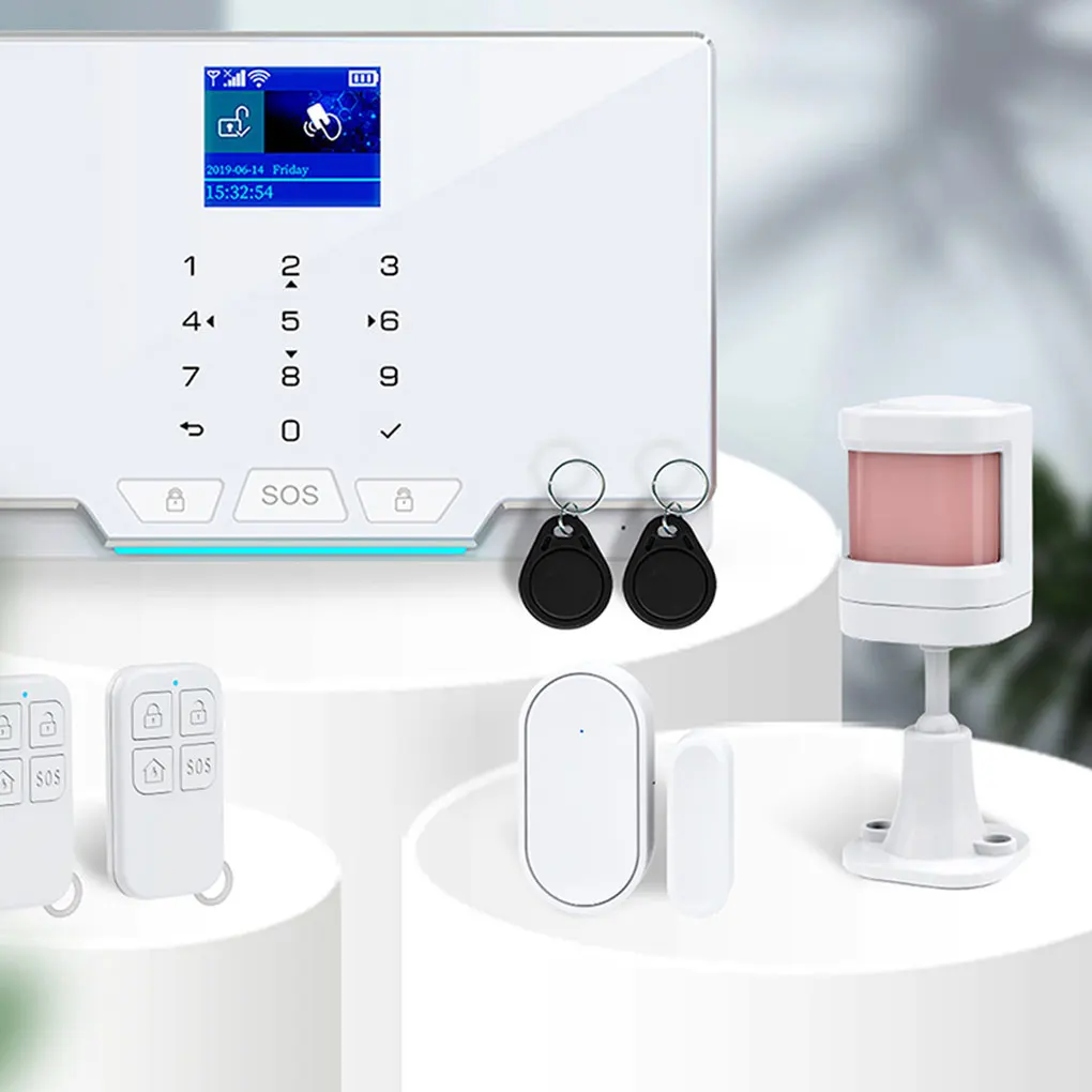 Tuya Intelligent Wireless Alarms Voice Prompts Security Alerts System APP Control Induction Detector Sensor Device