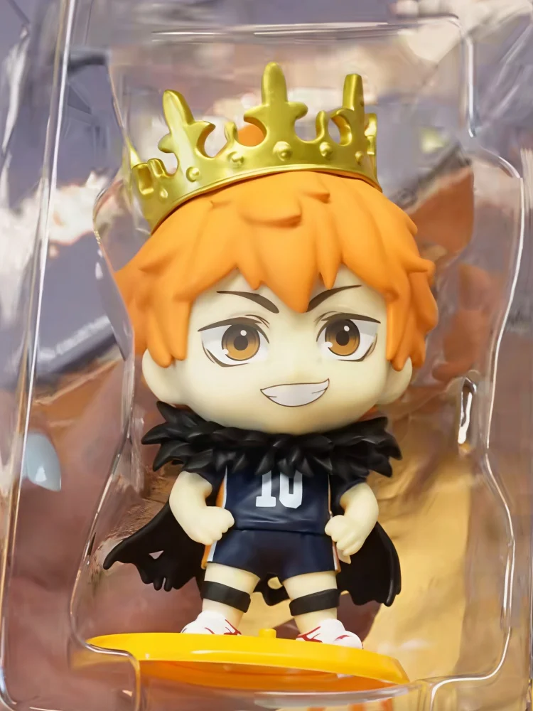 Фото В наличии! Горячие новинки: Haikyuu! ! Коллекционная мини-фигурка Hinata Shoyo и Kageyama Tobio Cosbaby: модель-игрушка, настольное украшение, праздничный подарок №4