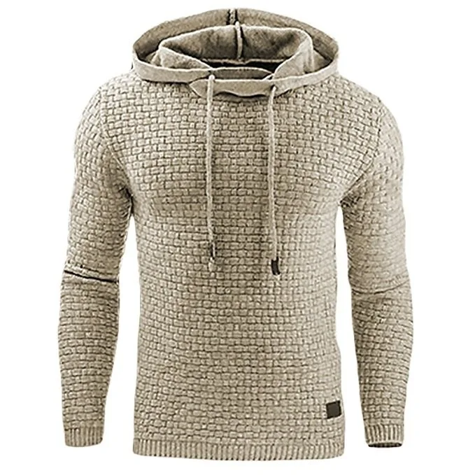 2021 New Men Hoodies Male Plaid Hooded Sweatshirt Mens Hoodie Tracksuit Sweat Coat Casual Sportswear M-4XL