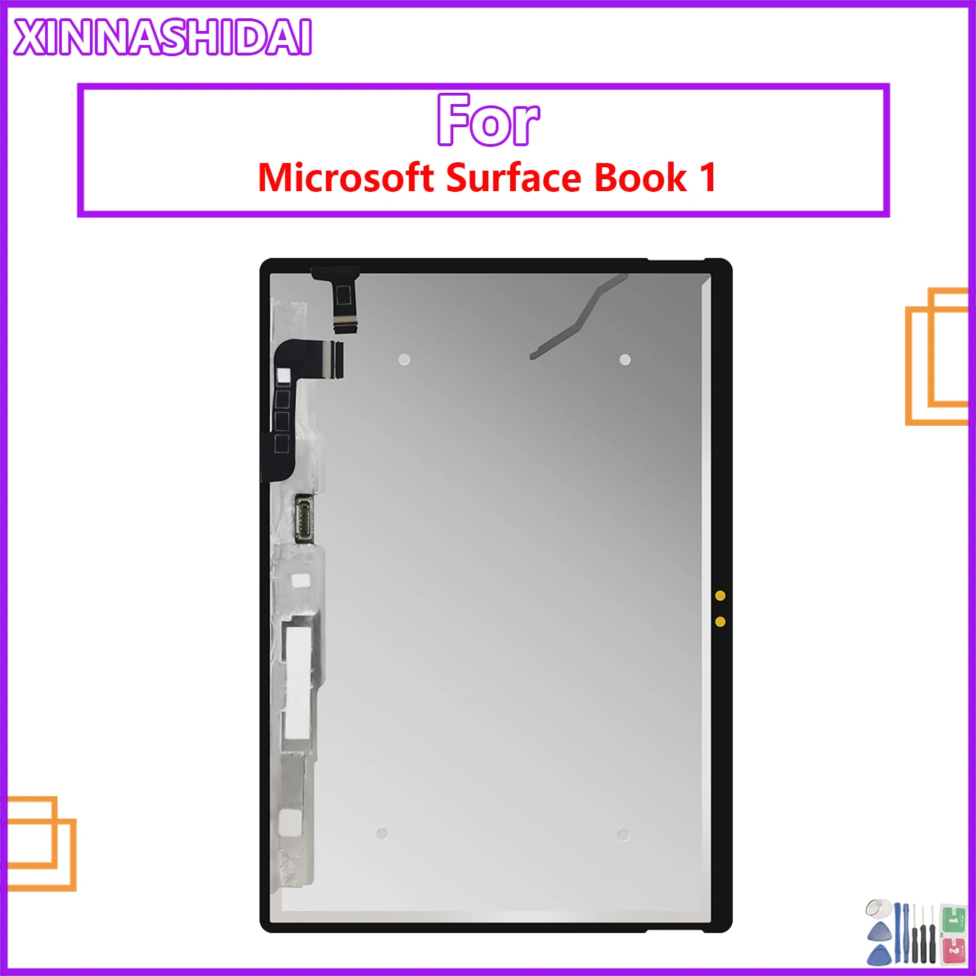

13,5 ''для Microsoft Surface book 1 1703 1704 1705 1706, Замена ЖК-дисплея кодирующий преобразователь сенсорного экрана в сборе