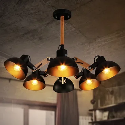 Американский стиль деревенский светильник для гостиной плафонье креативные