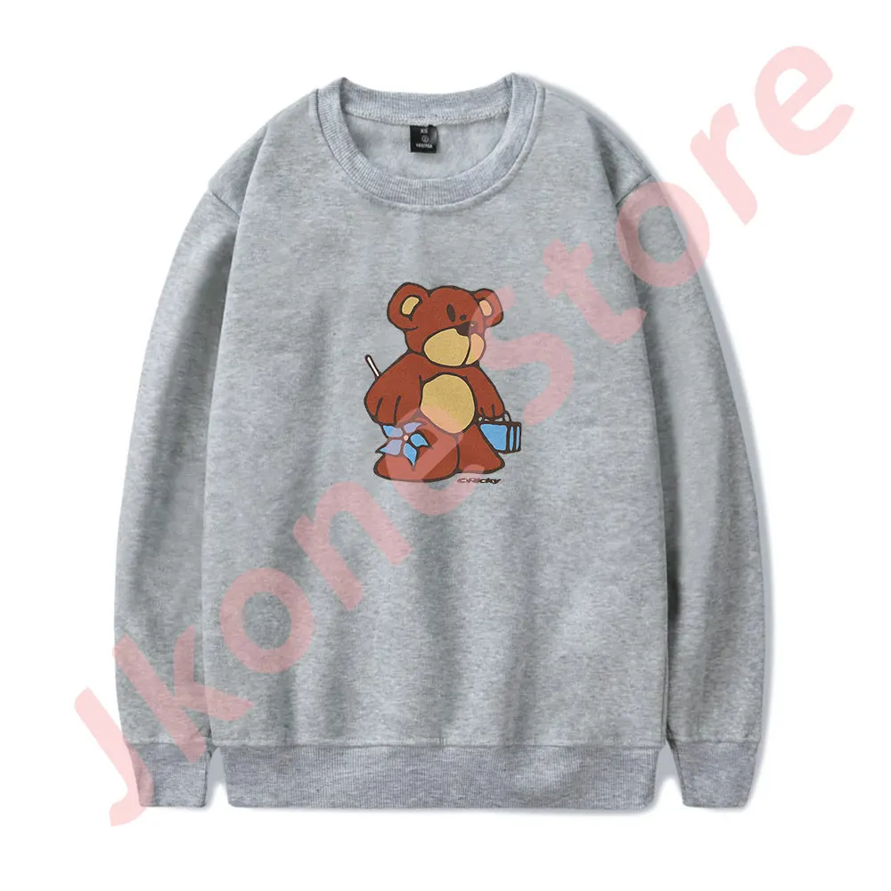 Толстовки с круглым вырезом Ricky Montgomery Bear One Rick To Rule Them All Tour Merch для женщин и мужчин