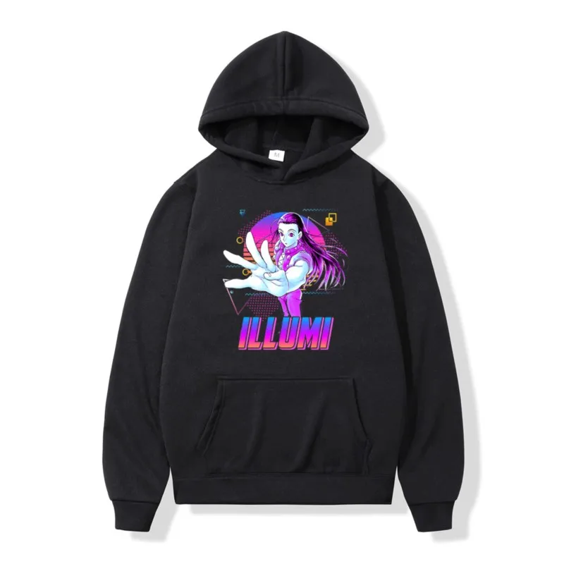 

Hunter X Hunter Anime Hoodie Hisoka Streetwear Sweatshirt Print Hooded Sweatshirts Spring Loose Long Sleeve Pullover Men Clothes