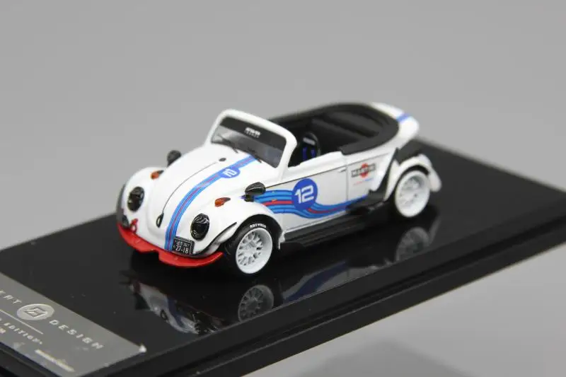 

Игрушечная модель автомобиля 1:64 Inspire Martini Beetle RWB из сплава