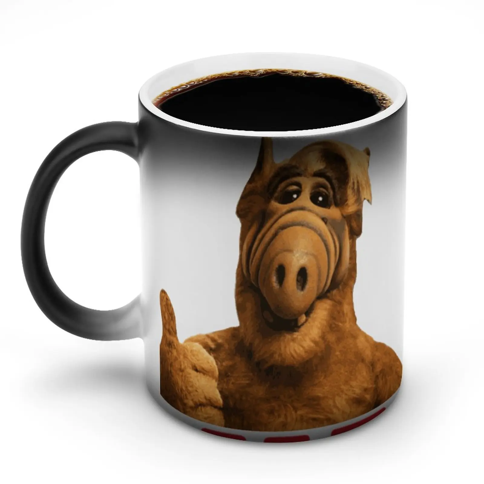 

Милая кружка Alf с милыми животными, вы забавные, Гордон, шамвей, кружка для игр, забавная керамическая кружка, эспрессо, меняющие цвет дешевые чашки