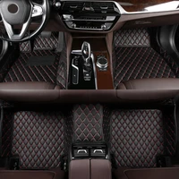 wlmwl custom leather car mat for kia all models rio sportage cerato k2 k3 k4 k5 carnival auto accessories car styling