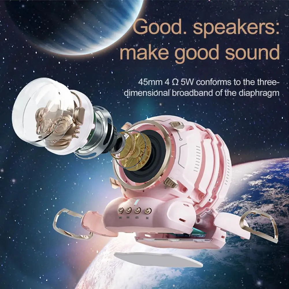 

Support TF Card Fashionable Rechargeable Wireless Speaker Long Battery Life for Office