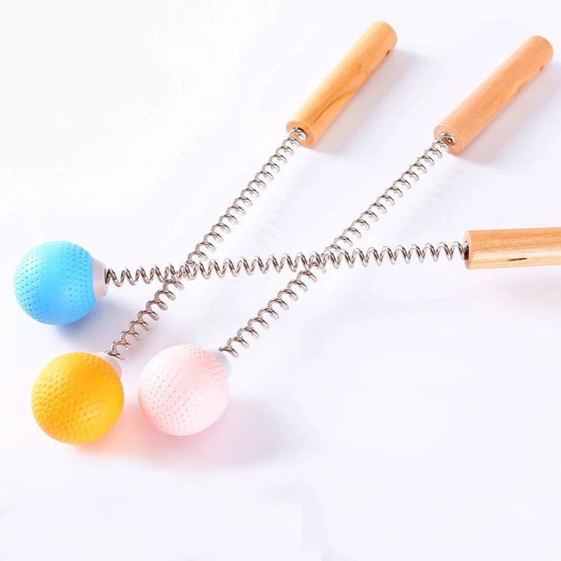 

Ручной многофункциональный массажер для колена, массажный молоток для гольфа, массажер для тела с деревянной ручкой, массажный мяч