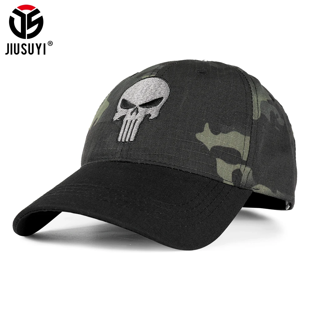 

Military Baseball Cap Camouflage Tactical Army Combat Paintball Summer UV Protection Adjustable Snapback Fishing Hunting Sun Hat