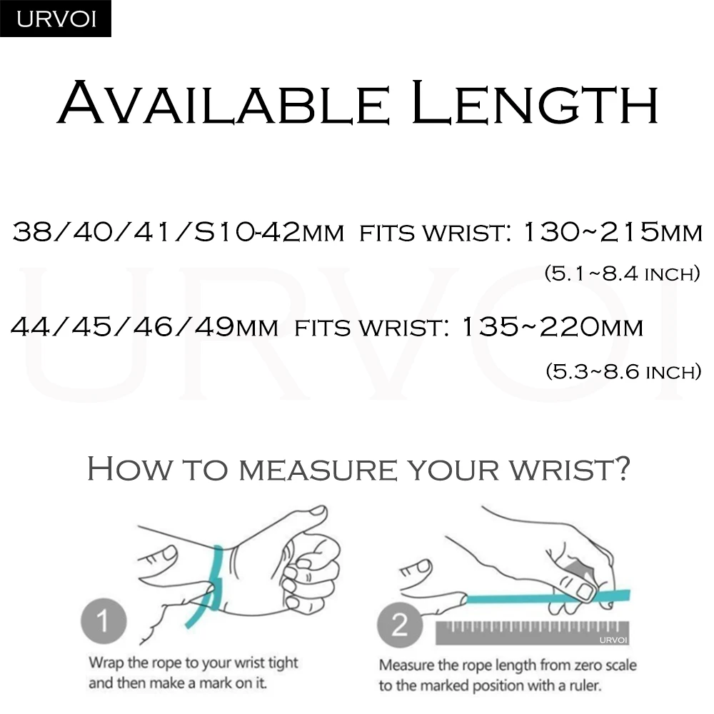 Ремешок URVOI для Apple Watch Ultra 3 2 серии 11 10 9 8 SE, винтажный кожаный ремешок для iWatch, прочный тонкий дизайн, адаптеры AP 49 мм (art.: 3920cd52b3faa) - 3920cd52b3faa