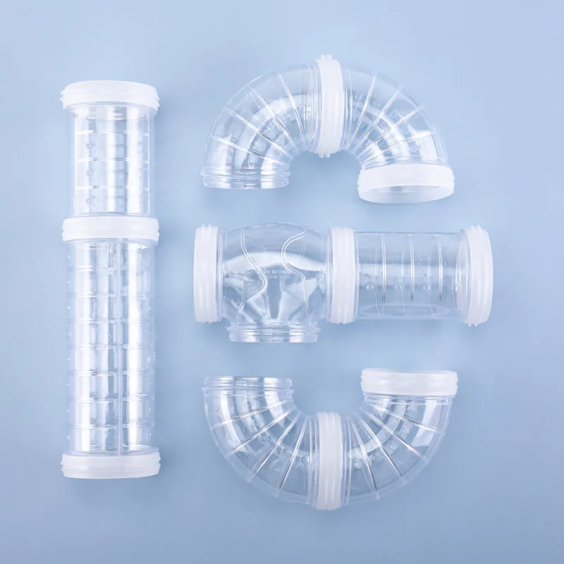 Хомячок игрушка Лабиринт DIY Перестроенная клетка Внешние трубы Туннельный набор Sport U Трубопровод Аксессуары Шиншиллы Поставки.