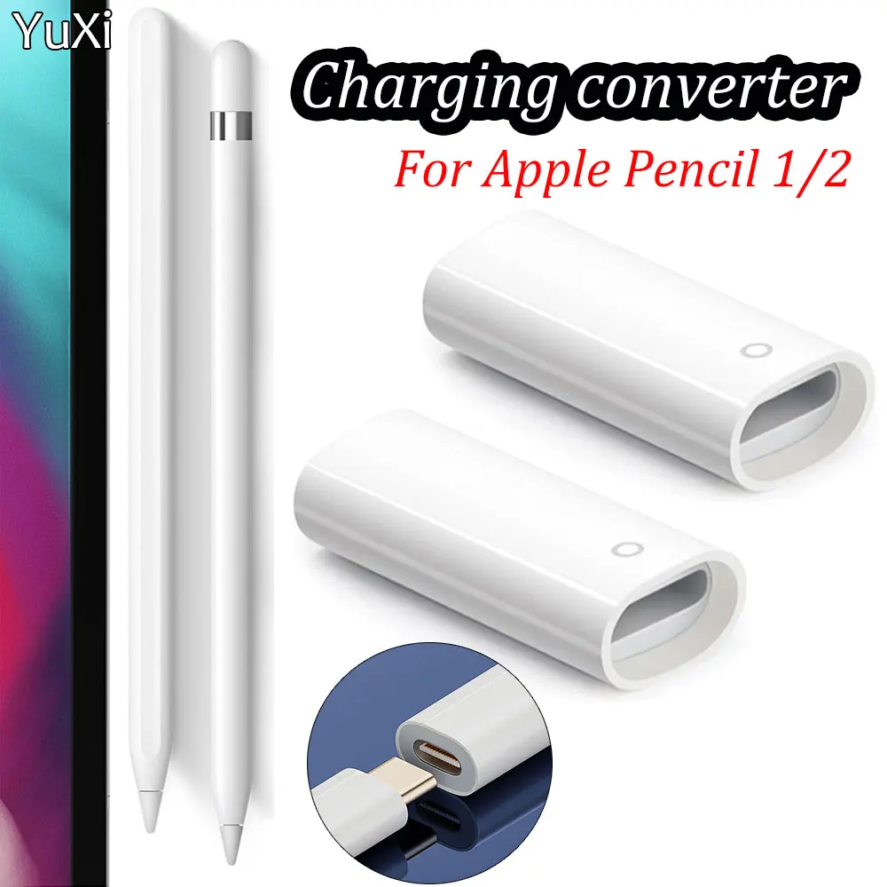 

Mini Connector Charging Adapter for Apple Pencil Charger To Lightning USB Cable Easy Charge Adaptor On The Pencil 1/2 Accessorie