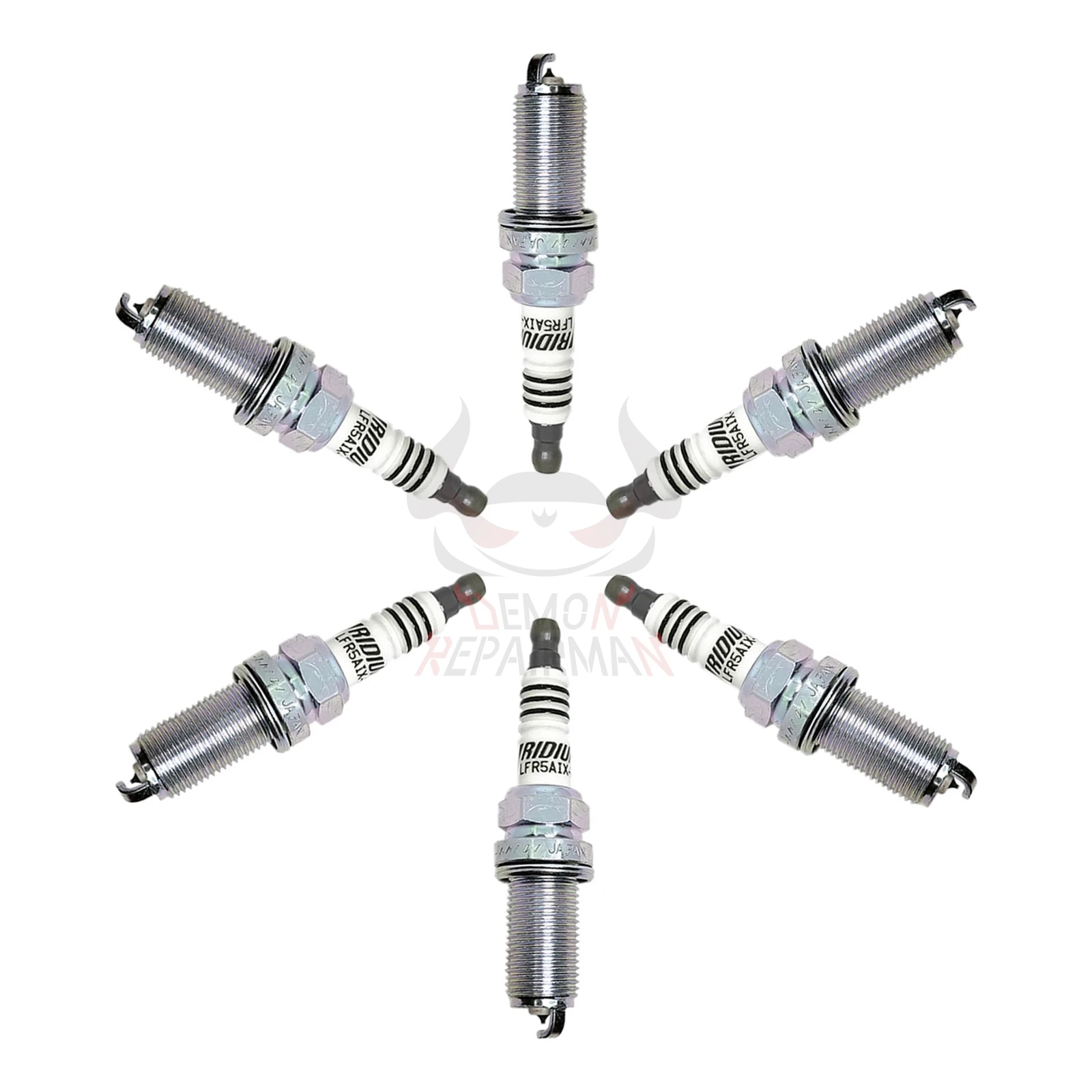 Фото 4/6 шт. BKR6EIX-11 BKR6EIX11 3764 IRIDIUM свечи зажигания для Toyota Camry Lexus Honda Suzuki Chevy Mazda Audi Acura Chevrolet Dodge №5