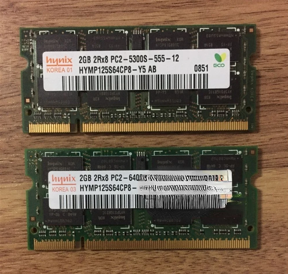 

RAM D610 D620 D630 D810 D820 D830 Original DDR2 2G Laptop Internal Memory