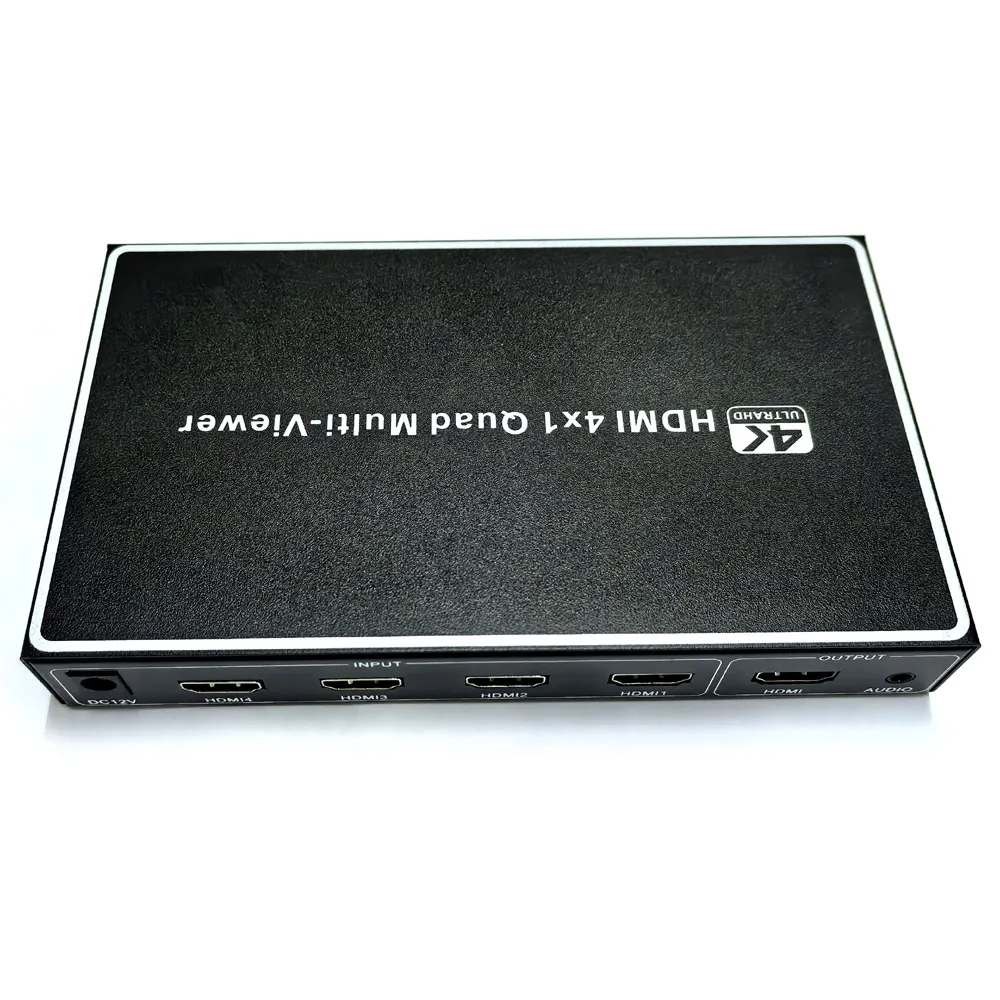Фото HDMI 4x1 Quad Multi-viewer Switcher PIP с поддержкой плавного переключения, HD-видеоразветвитель, совместимый видеоконвертер №1