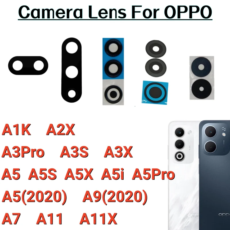 Фото Защитное стекло для задней камеры OPPO A1K A2X A3Pro A3S A3X A5 A5S A5X A5i A5Pro A9 2020 A7 A11 A11X №1