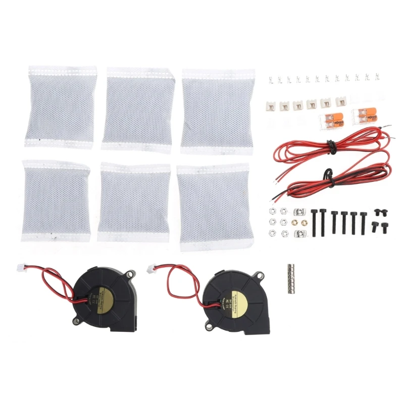 Угольный фильтр Nevermore с винтовой гайкой и гнездом XH2A для VORON2.4 Прямая поставка