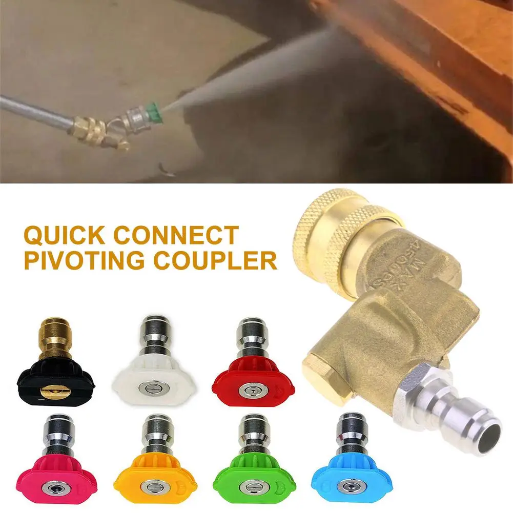 

Durable Water Gun Nozzle Universal Car Washing Machine Nozzle Spray Nozzle Tips Washer Accessories For Various Washing Cleaners