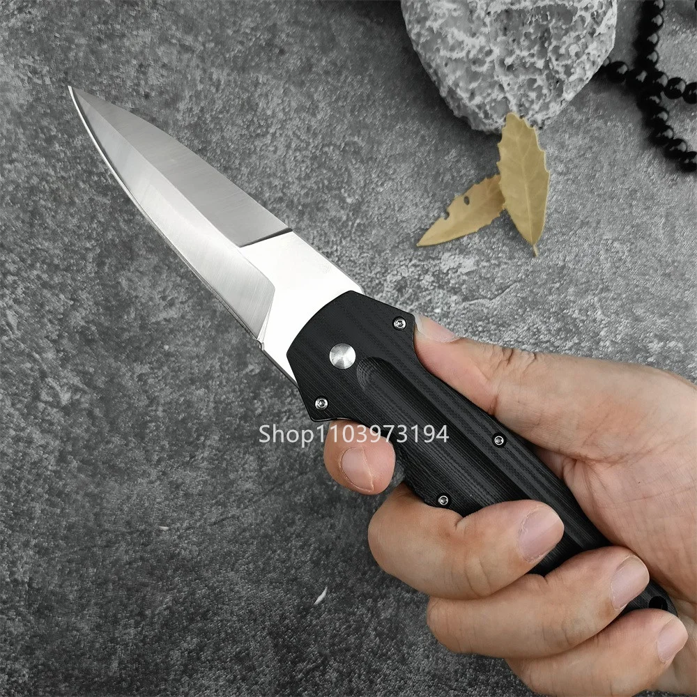 Черный Складной Нож C215 D2 Лезвие Из Высокоуглеродистой Стали G10 Ручка Тактический