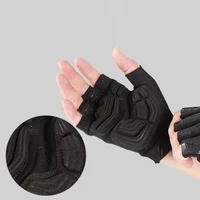 2022 cycling half finger gloves for men women summer anti slip breathable lightweight mountain bike sports gloves