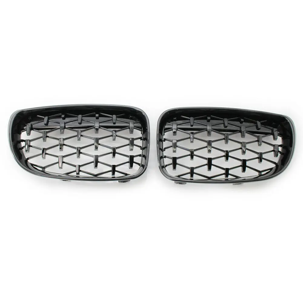 

For BMW 1 Series E81 E82 E87 E88 1M 08-11 Black Diamond Style Front Grill Grille