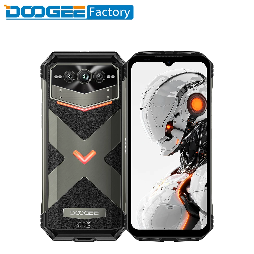 Фото DOOGEE V MAX PRO 5G — защищенный смартфон с 6,58-дюймовым FHD+ дисплеем, процессором MTK Dimensity 7050 Octa Core, 32 ГБ + 512 ГБ памяти, 108-мегапиксельной камерой и аккумулятором 22000 мАч, Android 14. №1