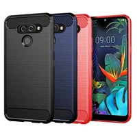 soft case for lg k50 k40 tpu silicone phone cover black blue red