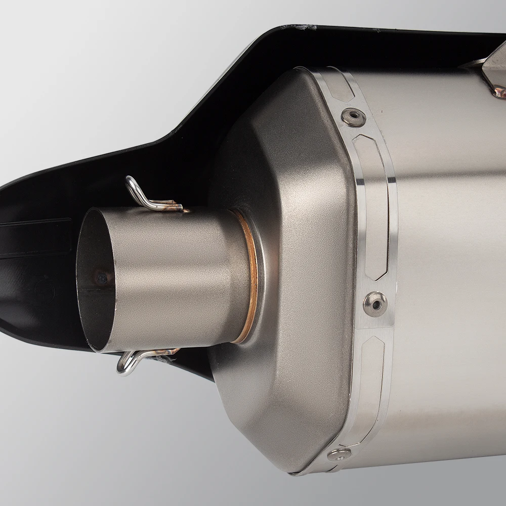 Фото Глушитель выхлопных газов R1250ADV для мотоциклов BMW R1200R/RS/GS, R1200ADV, R1250R, R1250RS, R1250GS Adventure, комплект с наконечником для установки на выхлопную трубу. №3