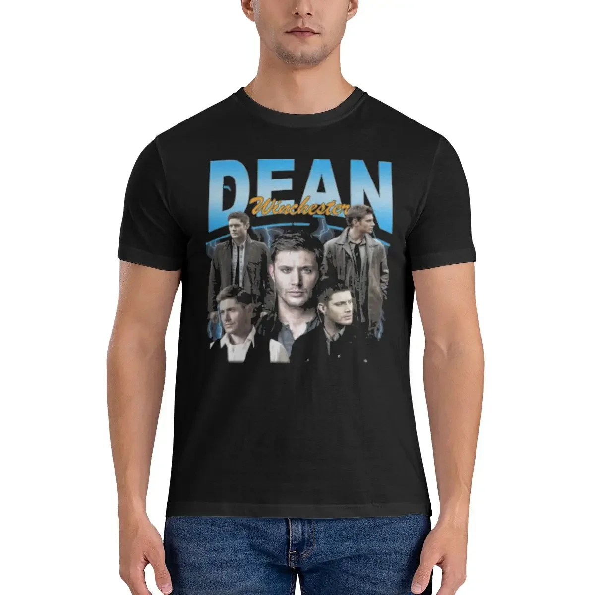 Классическая хлопковая футболка унисекс Jensen Ackles для мужчин и женщин