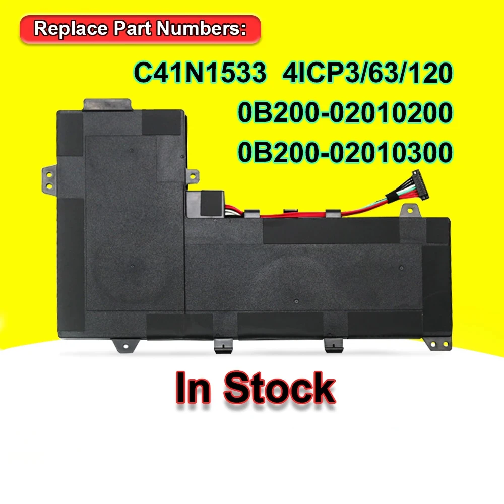 Новинка флип C41N1533 Аккумулятор для ноутбука ASUS ZenBook UX560UX UX560UQ Series Q534U Q534UX Q534UXK Q504UQ