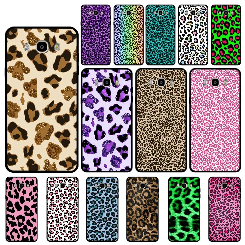 Чехол для телефона с леопардовым принтом Samsung J 7 Plus 7core J7 Neo J6 Prime J4 J5 чехол