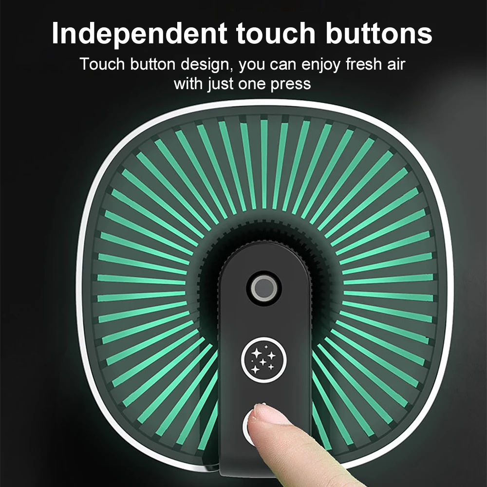 Умный Купольный Автомобильный Очиститель Воздуха В Форме Звезды С Usb-зарядкой