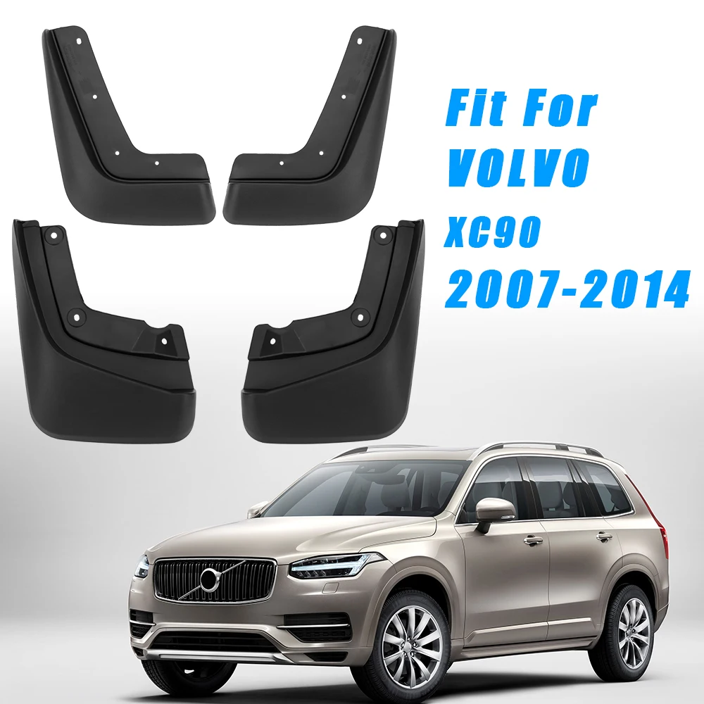 

4 шт./компл. передние и задние Автомобильные Брызговики, грязеотталкивающие щитки 2008 2009 2010 2011 2012 2013 для VOLVO XC90 2007- 2014, брызговики, Автомобильны...