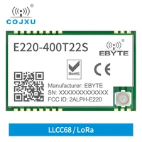 llcc68 lora module 433mhz 470mhz 22dbm 5km long rang e220 400t22s rssi wor watchdog cojxu wireless rf transceiver