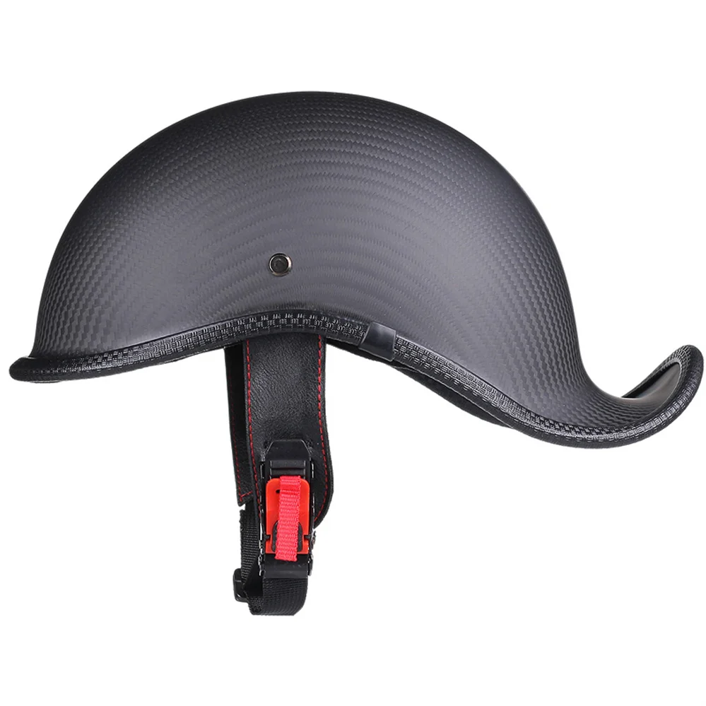 

Japan Vintage Style Carbon Fiber Half Face Motorcycle Helmet Men Women Retro High Quality Scooter Motorbike Riding Casco Moto