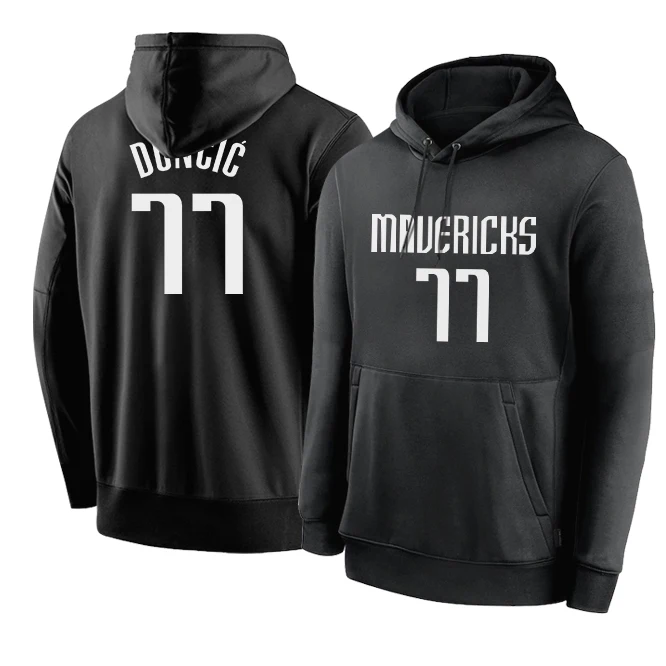 

American Basketball Jerseys Clothes Dallas Mavericks Luka Doncic 77 Nowitzki 41 Mavericks Sweatshirt Hoodies Training Suit