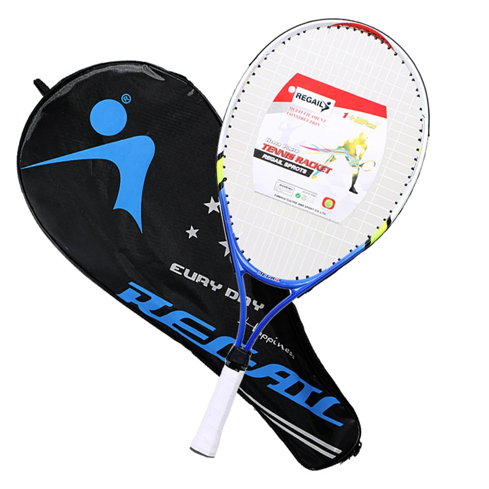 1pcs 23 Inch Special Tennis Racket For Teenagers Training Strong Nylon Wire Unisex Padel Racket For Children Kid Equipment
