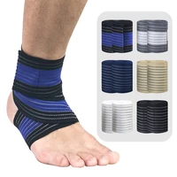1pcs professional sports strain wraps bandages elastic ankle support pad protection ankle bandage guard gym protection