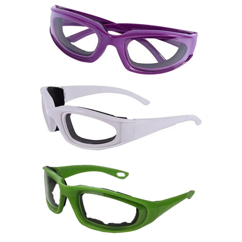 

Tears Free Onion Chopping Goggles Glasses Eye Protector Kitchen Gadget Tool