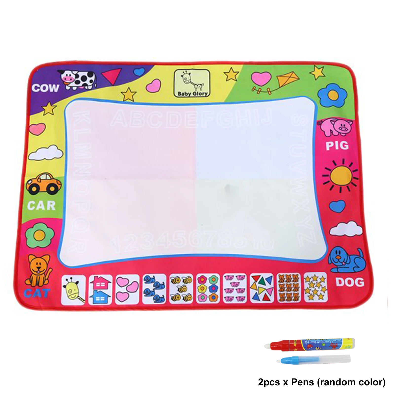

Очень большой Домашний Складной износостойкий водостойкий коврик для рисования для письма малышей развивающий портативный для детей раннее образование