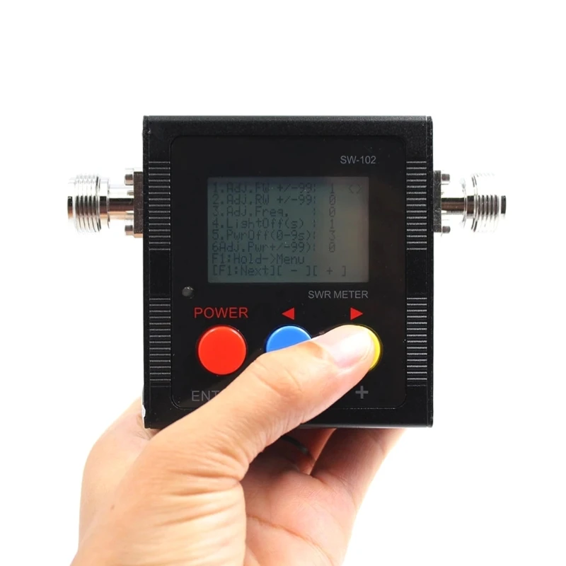 Walkie Talkie-Antenna Power SWR Meter Digital VHF UHF 125-525mhz SURECOM SW-102 Drop Shipping