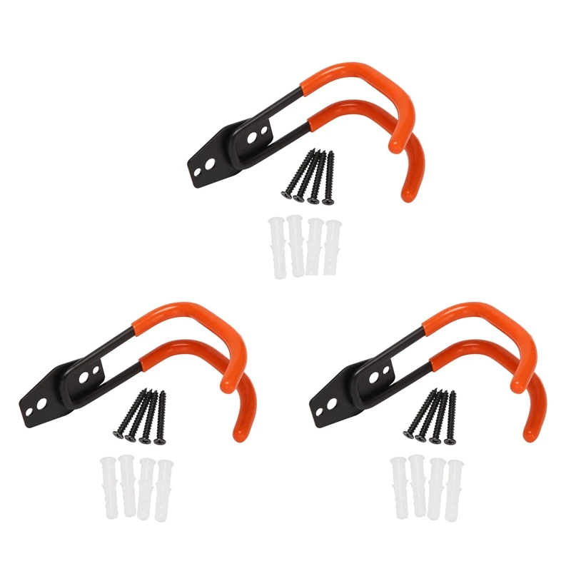 

Настенное зарядное устройство 3X для EV, J-образный крюк, совместимое с зарядным кабелем для электромобиля (EV) (черный)