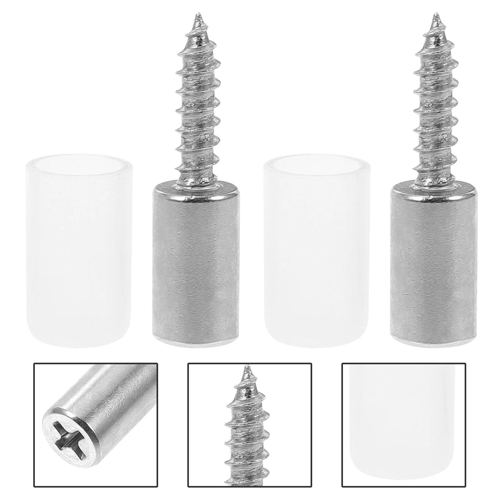 

12 Pcs Shelves Wood Bookshelf Clips Cabinets Bracket Pegs Nickel-plated Iron Holders Pin Support